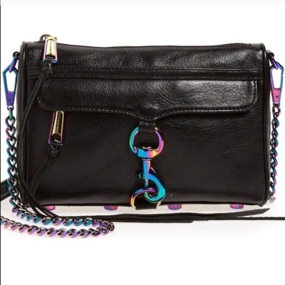 Rebecca Minkoff Mini MAC Oil Slick Crossbody Bag